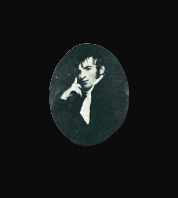 Portrait of Dr. Joseph Klapp circa 1824. 