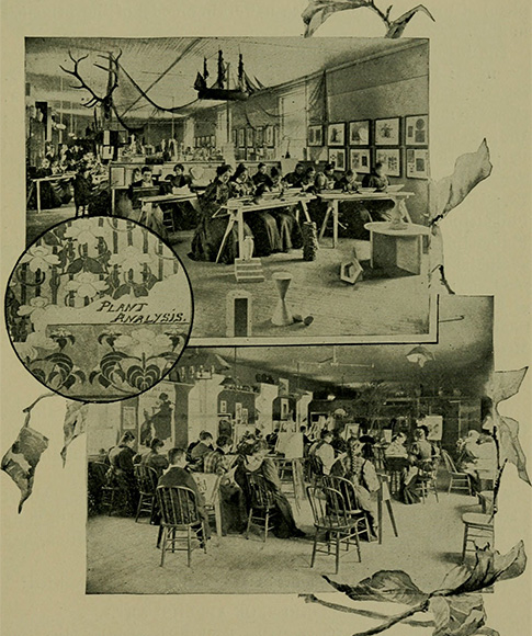 A page from the Official American textile directory, which contains reports of all the textile manufacturing establishments in the United States and Canada.